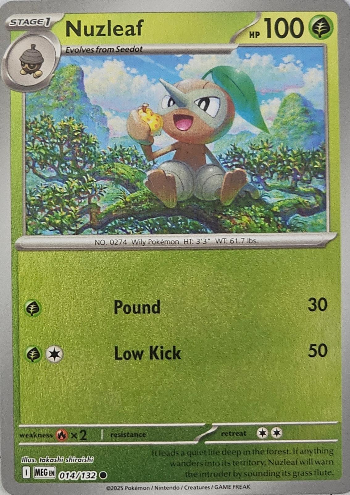 Nuzleaf [Reverse Holo]
